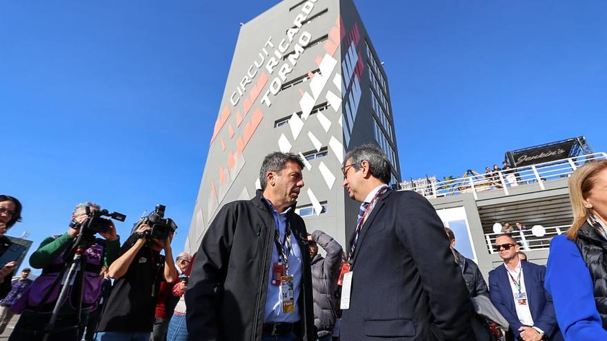 Mazón y Barrera, en el GP de Cheste