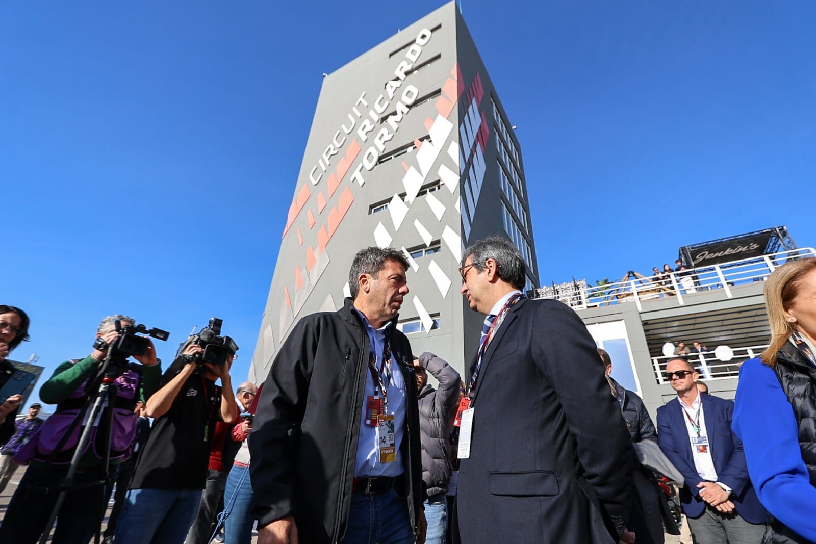 Mazón y Barrera, en el GP de Cheste