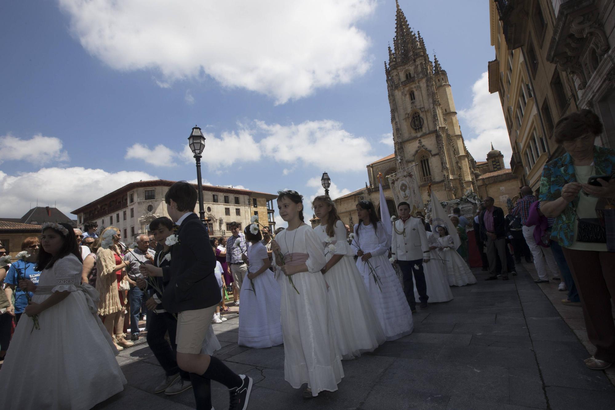 Las celebraciones del Corpues en Oviedo