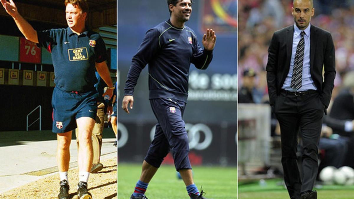 Van Gaal, Rijkaard y Guardiola debutaron con victoria