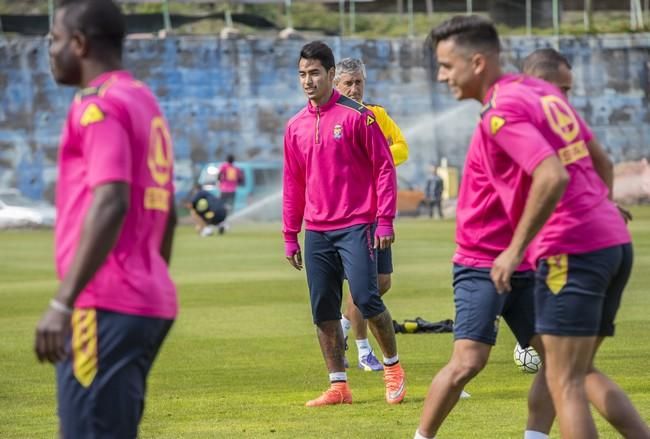 Entrenamiento de la UD Las Palmas