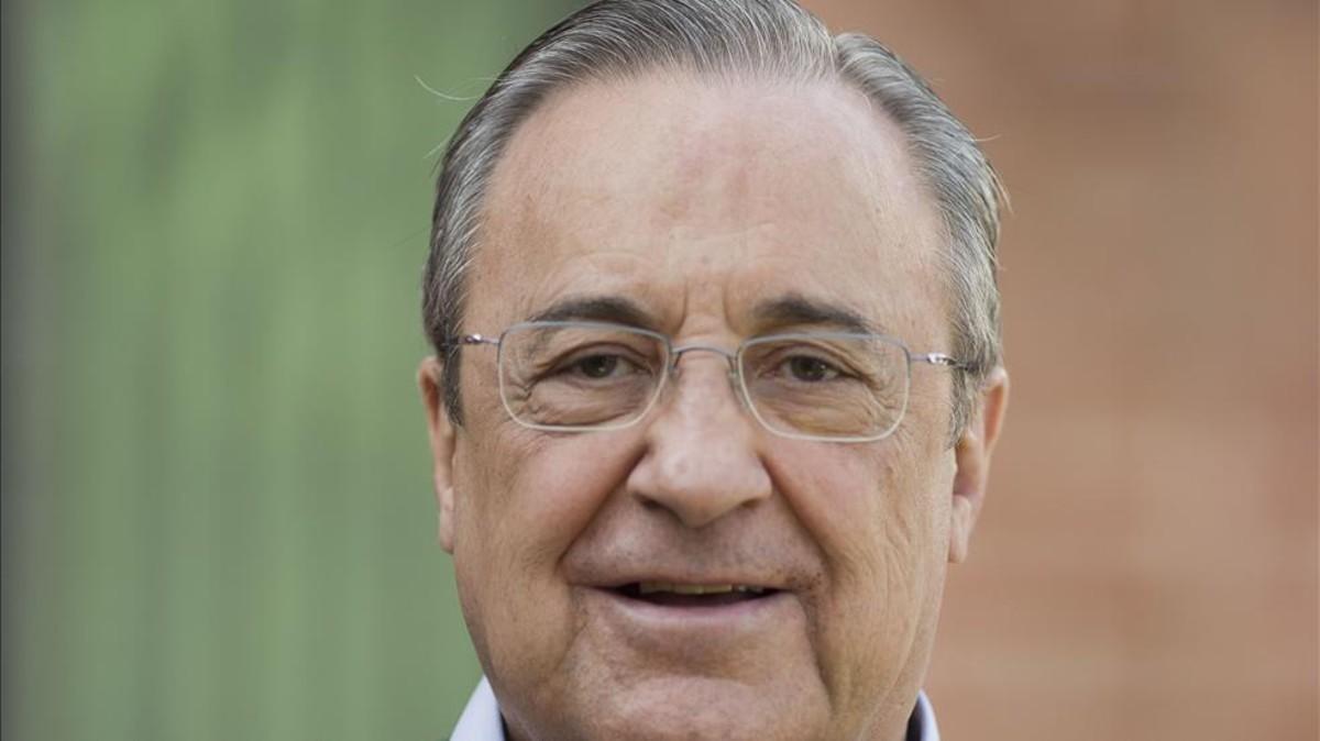 Florentino Pérez, presidente del Madrid