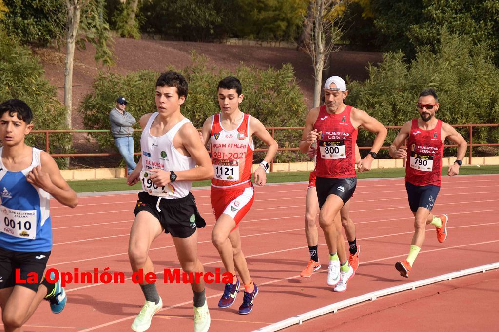 Regional absoluto y sub-23 de atletismo en Lorca (I)