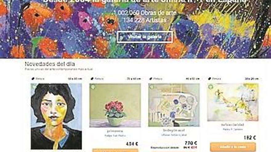 Un portal de encuentro para amantes del arte