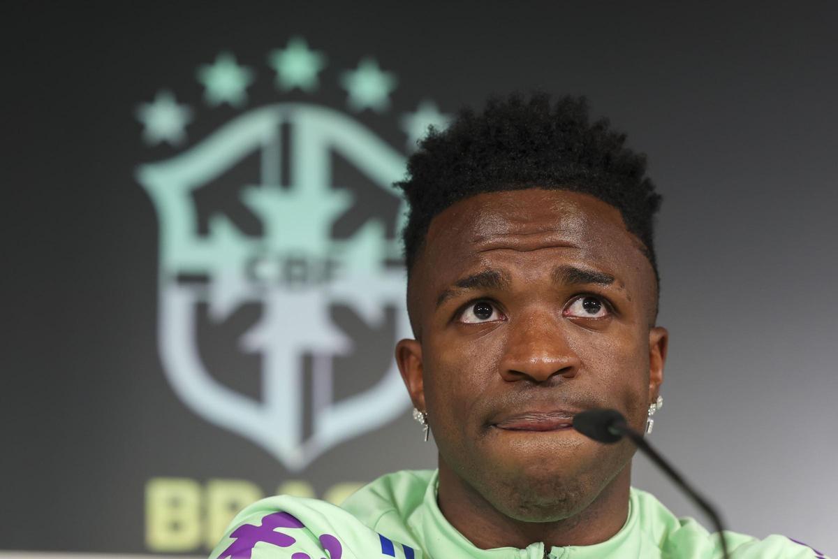 Rueda de prensa Vinicius JR