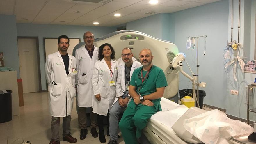 El hospital de Cáceres realiza la primera trombectomía mecánica en un paciente con ictus