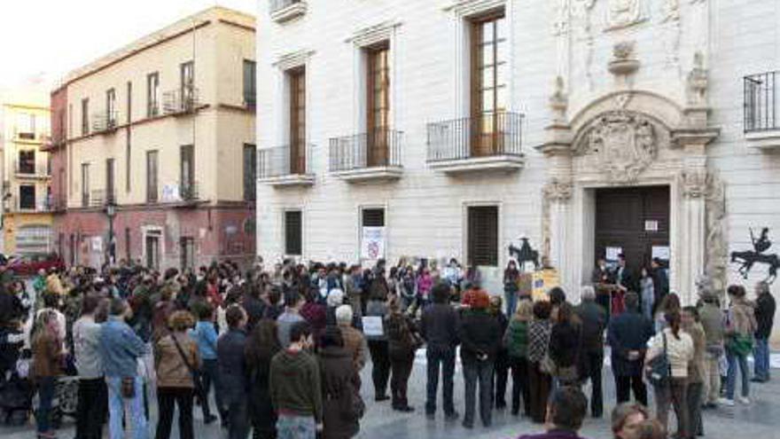 Contra los recortes en la biblioteca