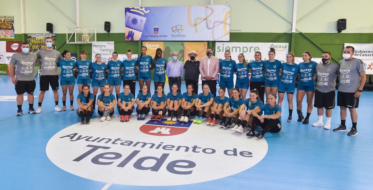 Presentación de la plantilla del Rocasa Gran Canaria