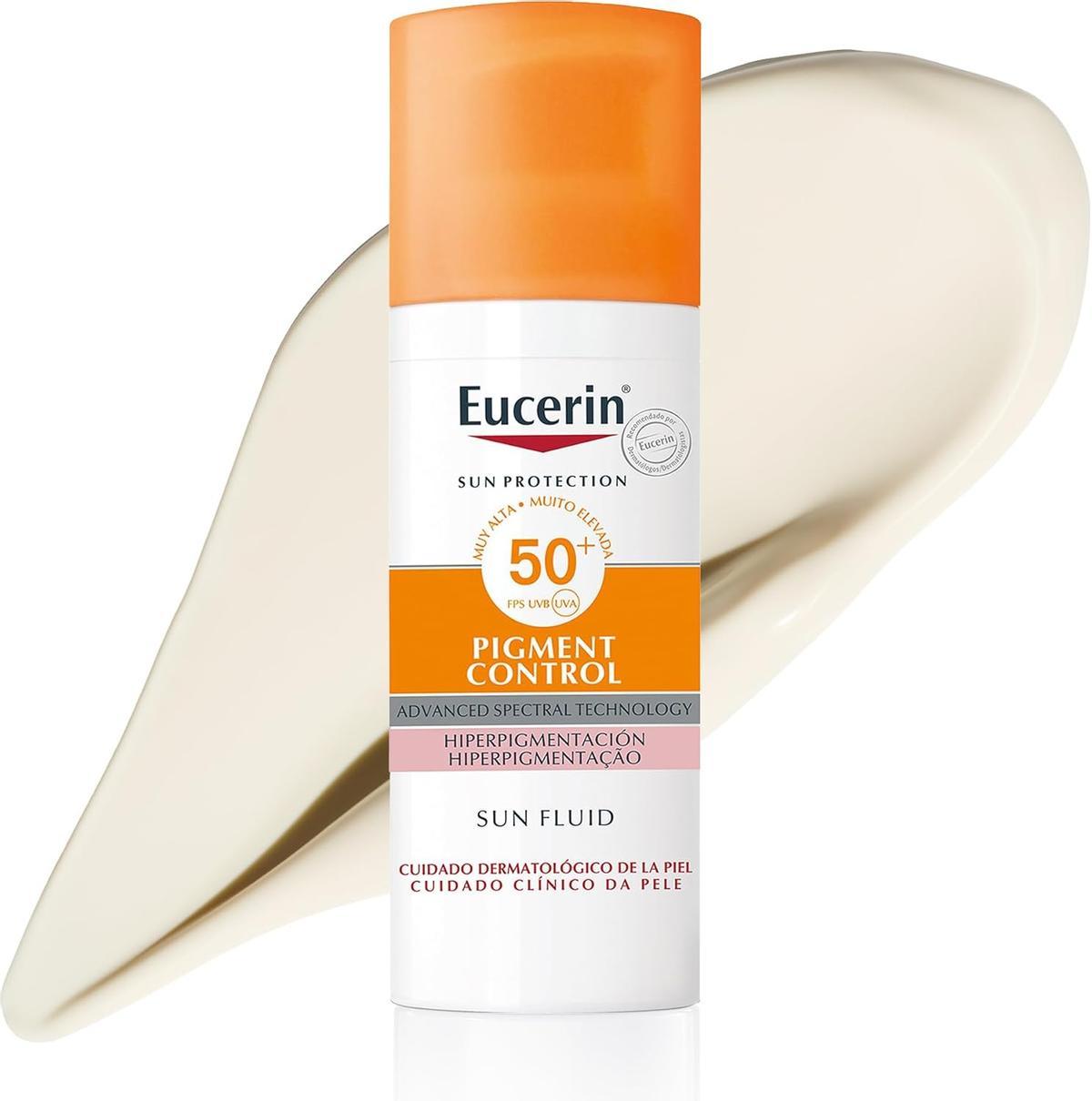 Eucerin Sun Face Pigment Control Fluid FPS 50+.