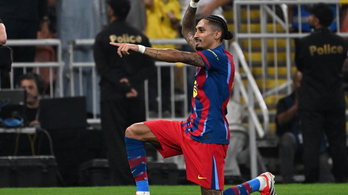 El Barça se divierte en Jeddah y aplasta a un inexistente Athletic