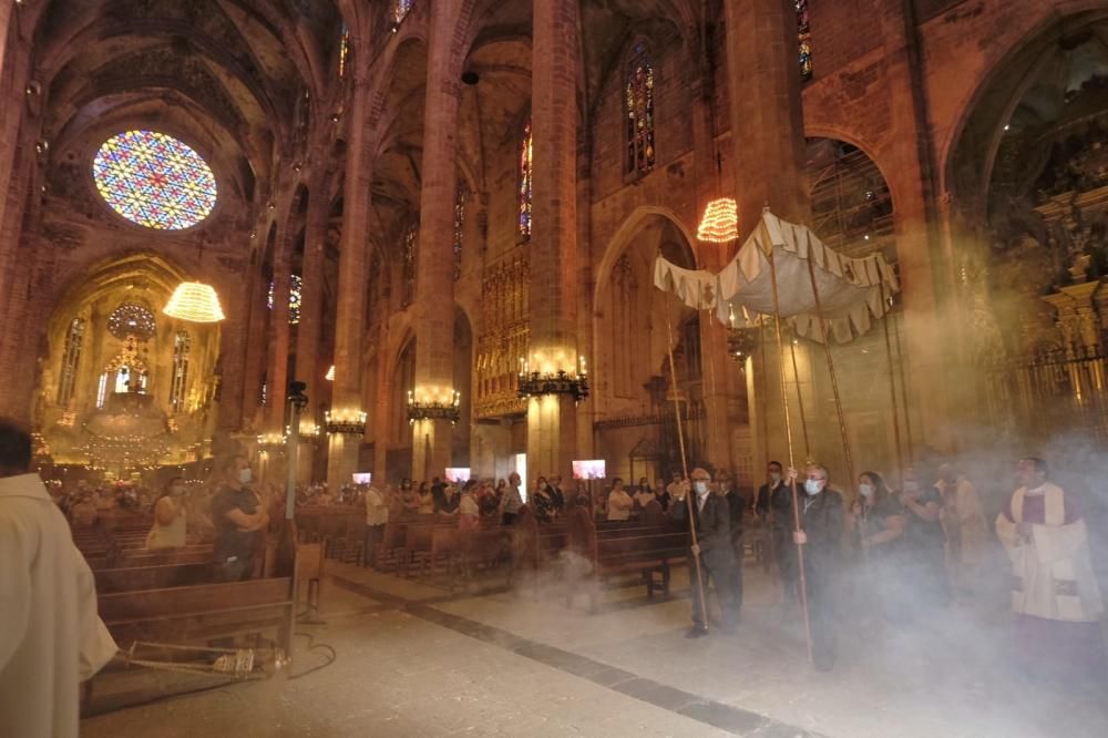 La Iglesia de Mallorca celebra el Corpus Christi