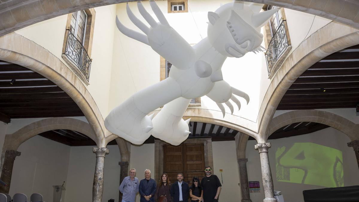 Bel Fullana montará una ‘rave’ en el patio del Casal Solleric para la Nit de l’Art