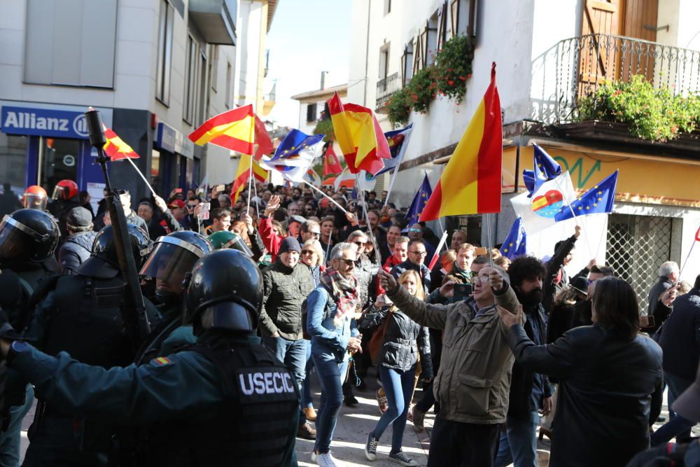 Tensión en el acto de Ciudadanos en Alsasua