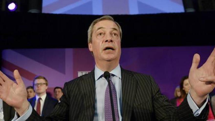 La desfachatez de Farage: reconoce que uno de los principales argumentos del &#039;brexit&#039; fue un &quot;error&quot;