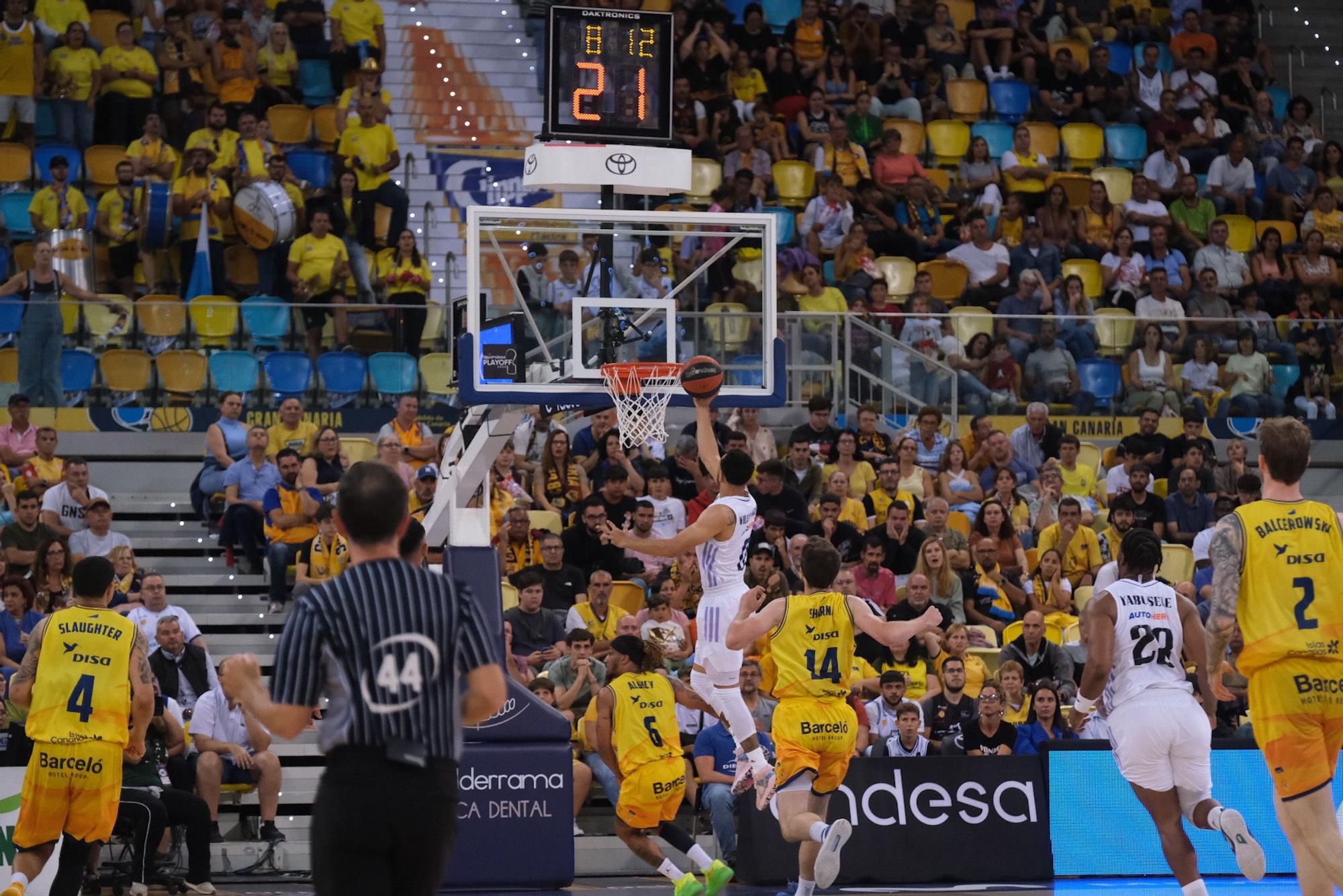 Baloncesto: Dreamland Gran Canaria - Real Madrid