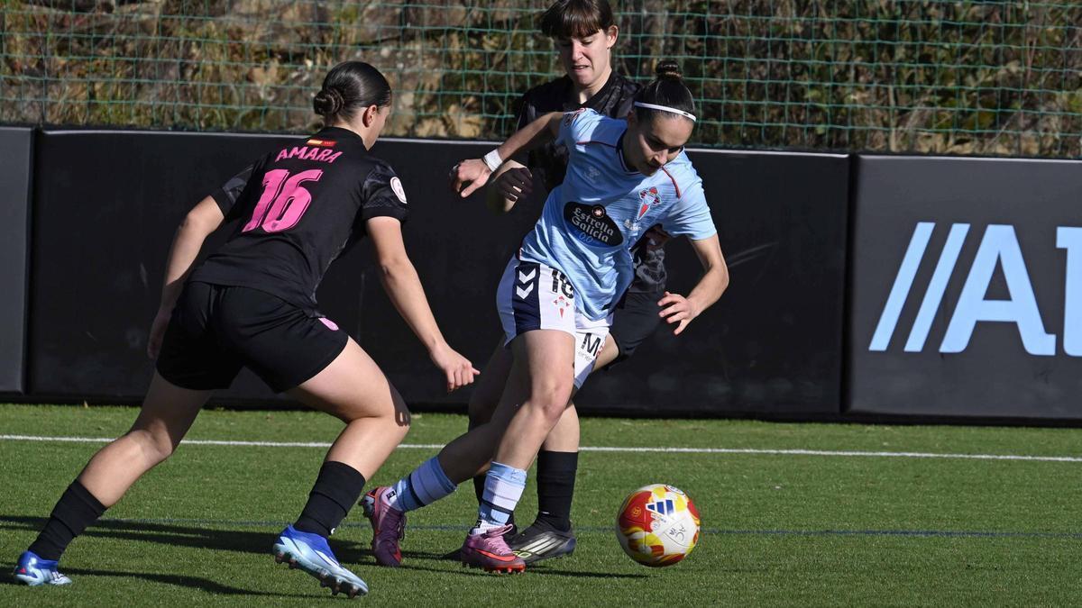 Un partido anterior de As Celtas.