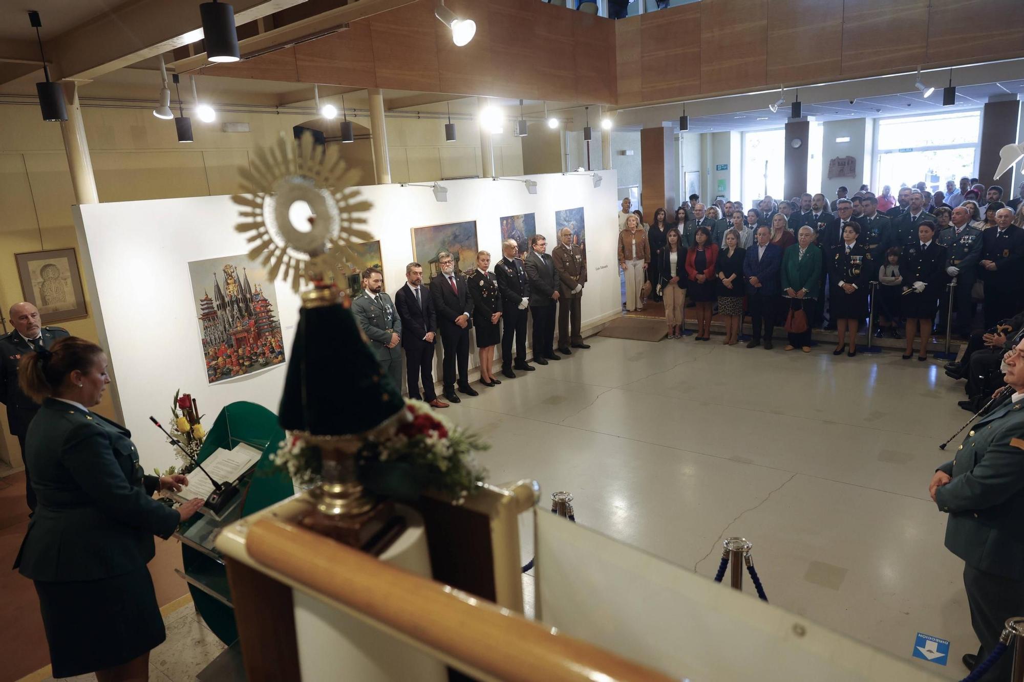 EN IMÁGENES: ASÍ CELEBRA LA GUARDIA CIVIL DE AVILÉS A SU PATRONA