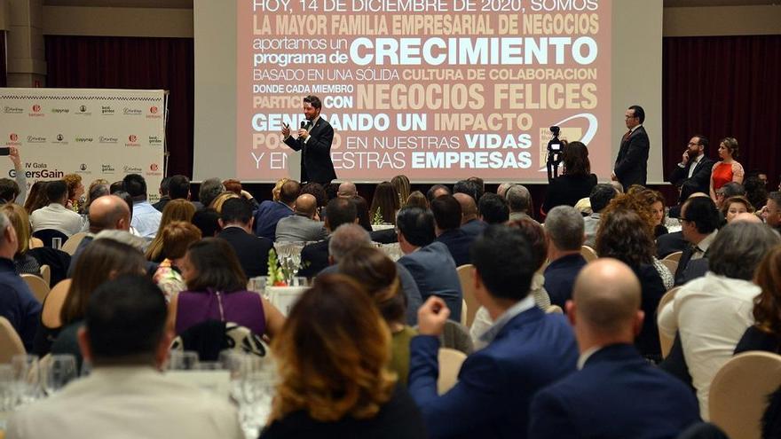 Un instante de la gala celebrada en el Parador de Golf de Málaga.