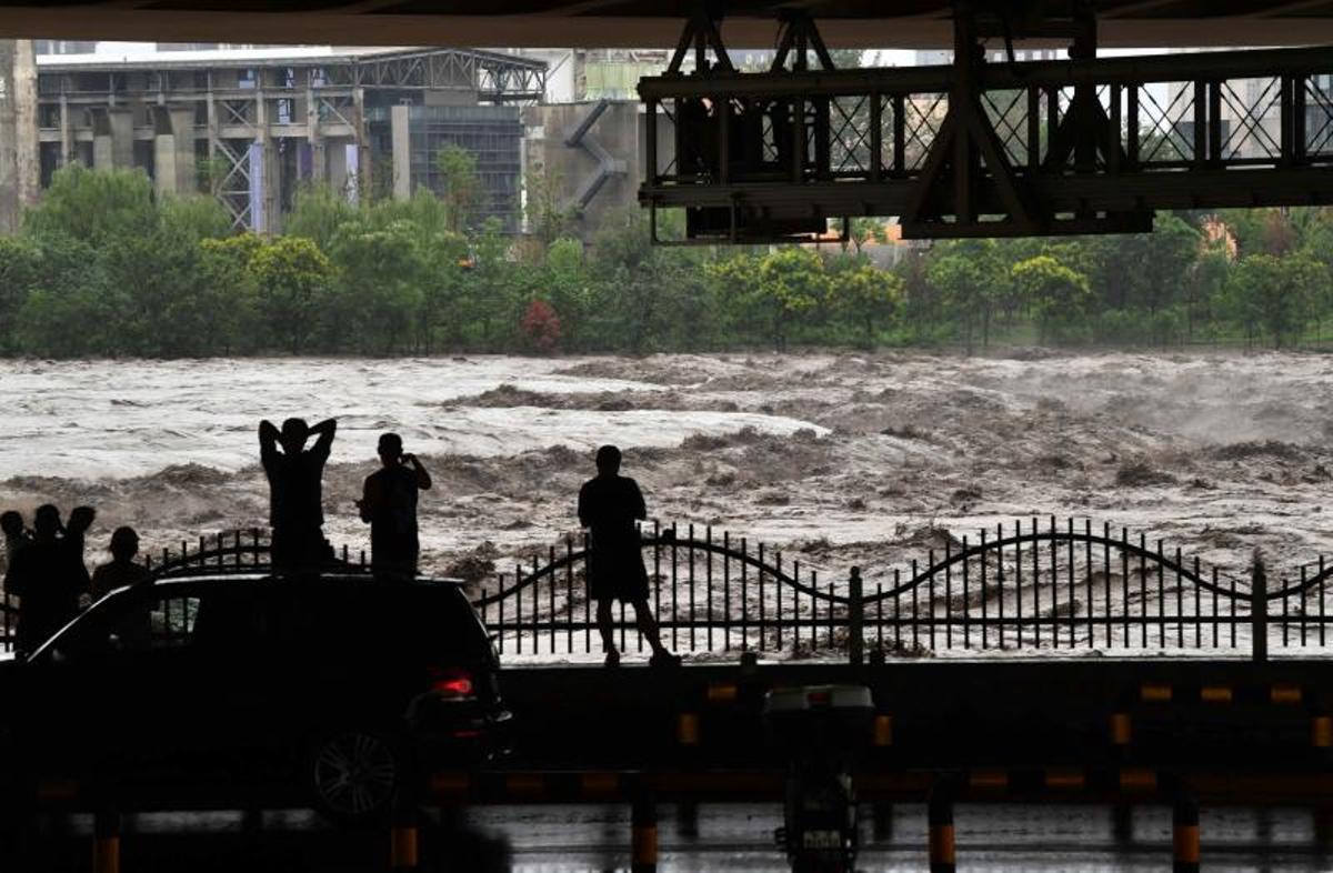 Inundaciones en la China