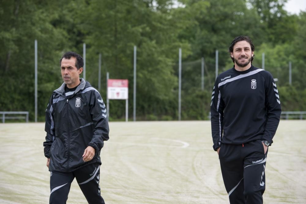 Entrenamiento del Real Oviedo