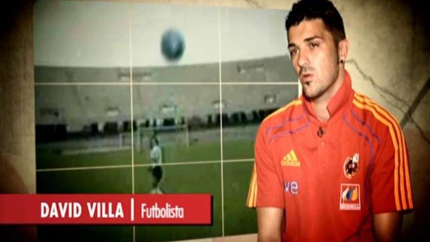 El futbolista David Villa en un momento del programa. / la sexta