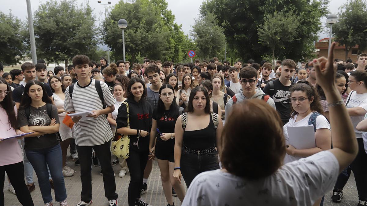 Comienzan los exámenes de la Selectividad en Córdoba