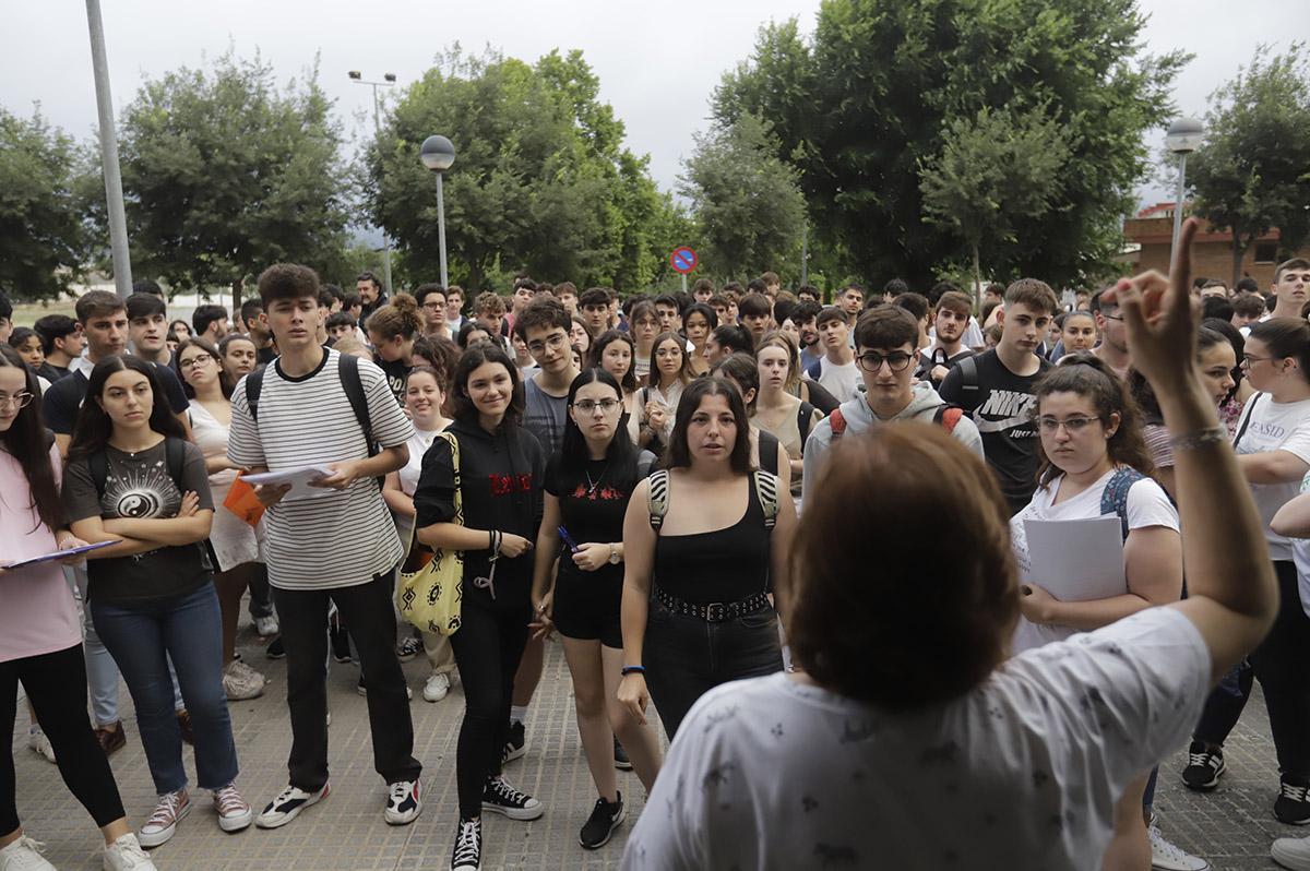 Comienzan los exámenes de la Selectividad en Córdoba