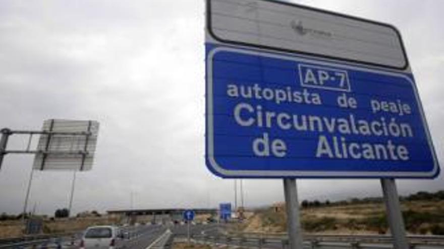 El Gobierno resuelve la concesión de la autopista de peaje de circunvalación de Alicante