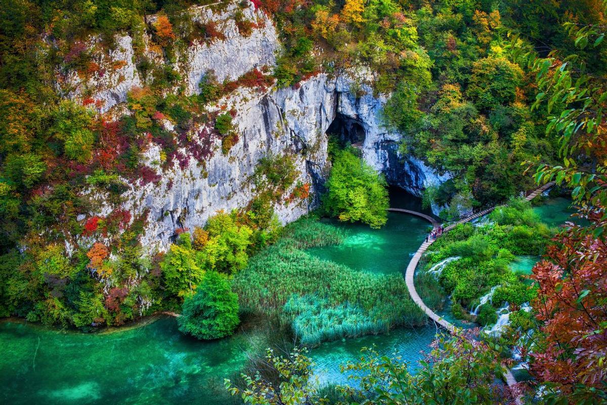 Plitvice senderos