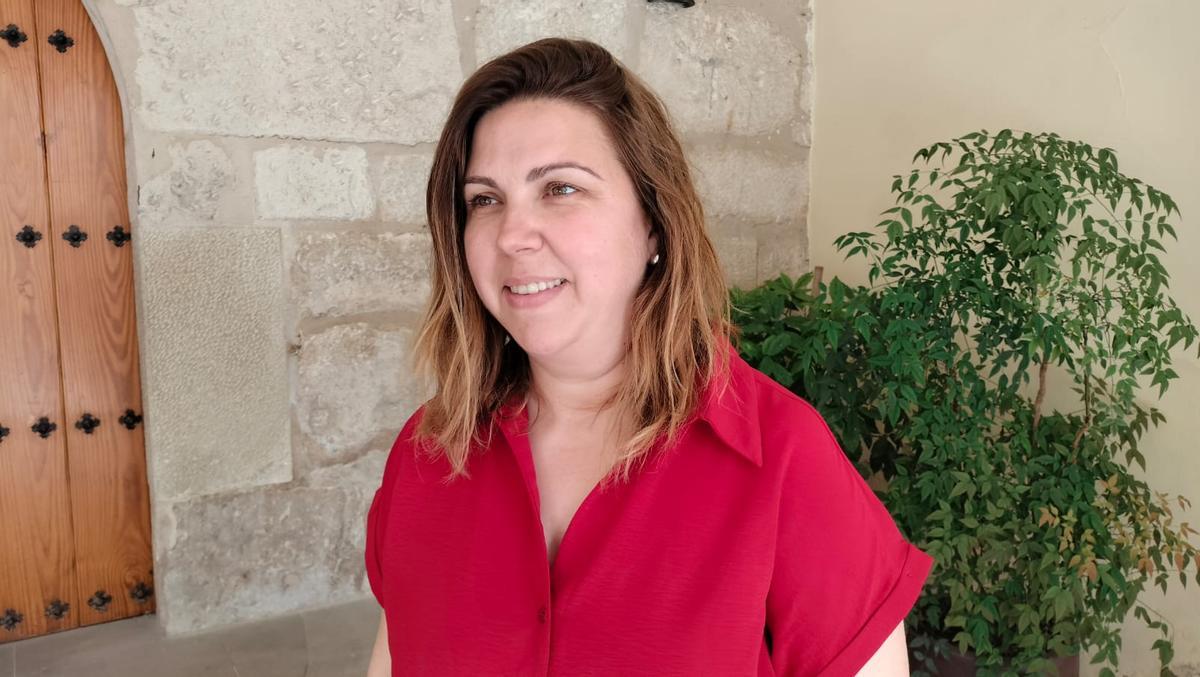 María Ariño, portavoz adjunta del PSOE en las Cortes de Aragón.