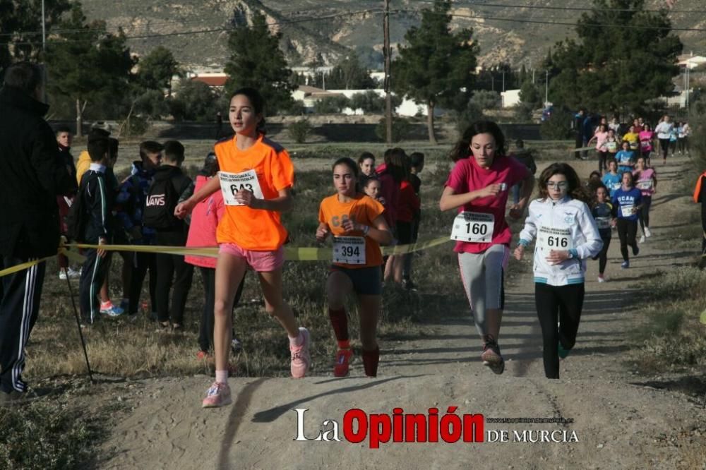 Final regional de campo a través infantil