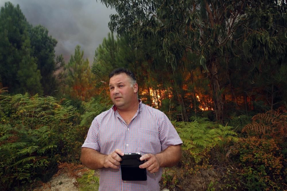 El fuego arrasa 6.000 Ha en Galicia en 4 días