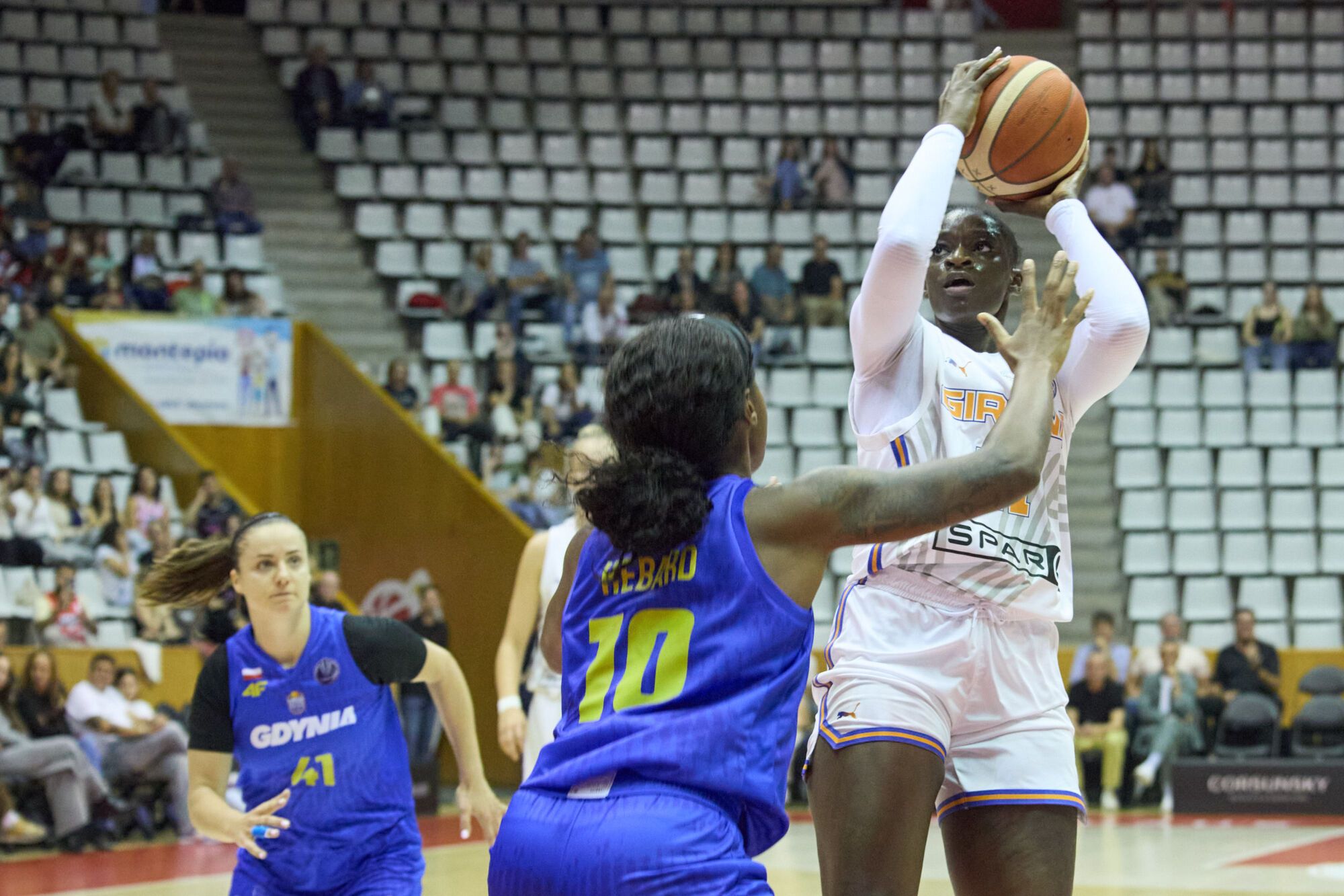 Partit d´ Eurolliga Spar Girona-Gdynia a Fontajau