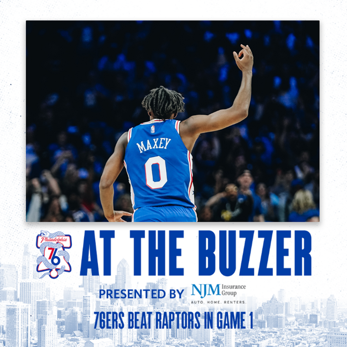 Maxey anotó 38 puntos en el encuentro.