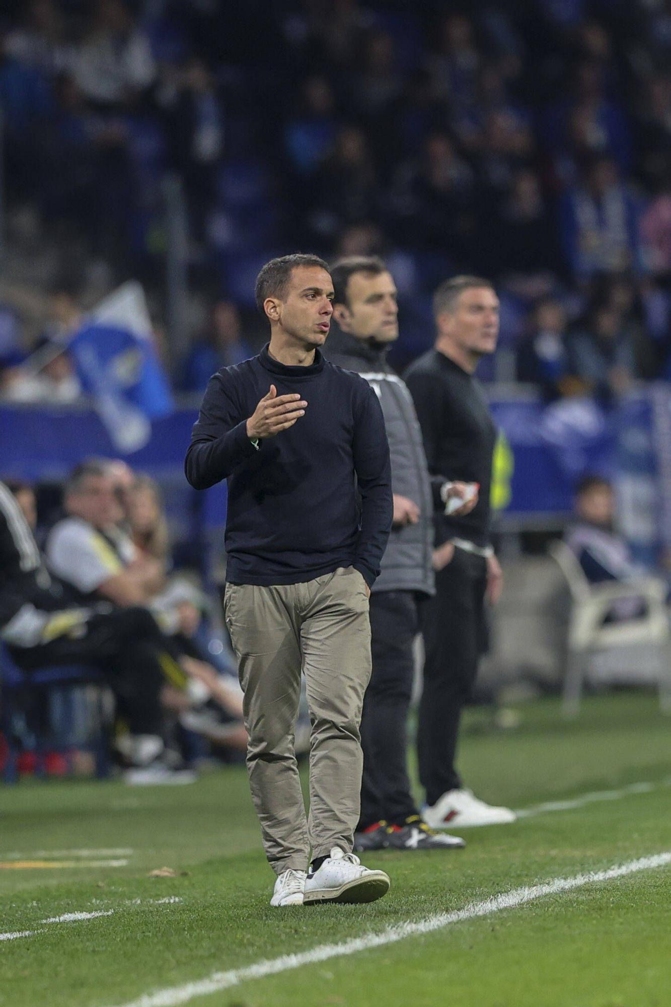 El partido entre el Real Oviedo y el Leganés, en imágenes