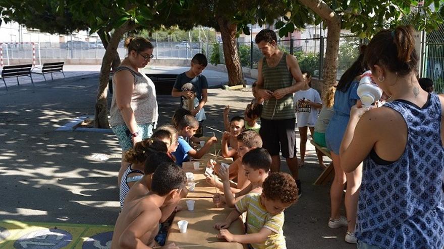 Imagen de archivo de una anterior Escuela de Verano del Ayuntamiento de Alicante.