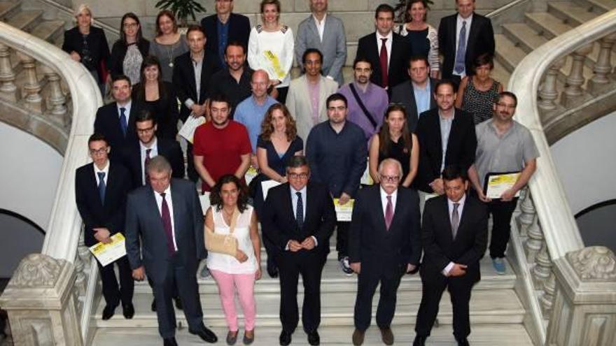 Entregados los premios a investigadores  y talentos del certamen &quot;Valencia Idea&quot;