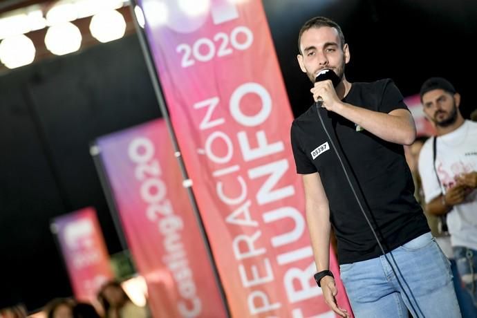 11-10-19 GENTE Y CULTURA. INFECAR. LAS PALMAS DE GRAN CANARIA.  Casting de Operación Triunfo 2020. El equipo de Operación Triunfo realiza una audición en Las Palmas de Gran Canaria para seleccionar candidatos para la nueva edición del programa de TVE.  Noemí Galera dará unas declaraciones de los datos de la audición. Fotos: Juan Castro.  | 11/10/2019 | Fotógrafo: Juan Carlos Castro