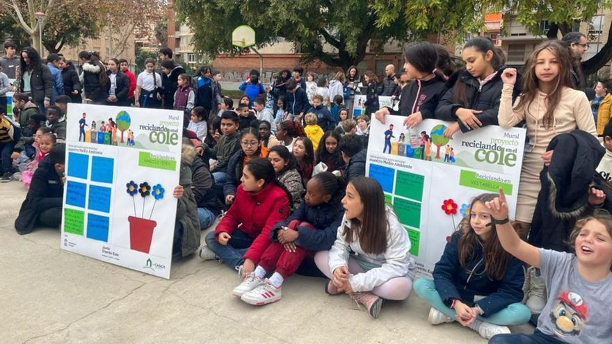 180 alumnos de 7 colegios de Murcia celebran el Día Mundial contra el Cambio Climático