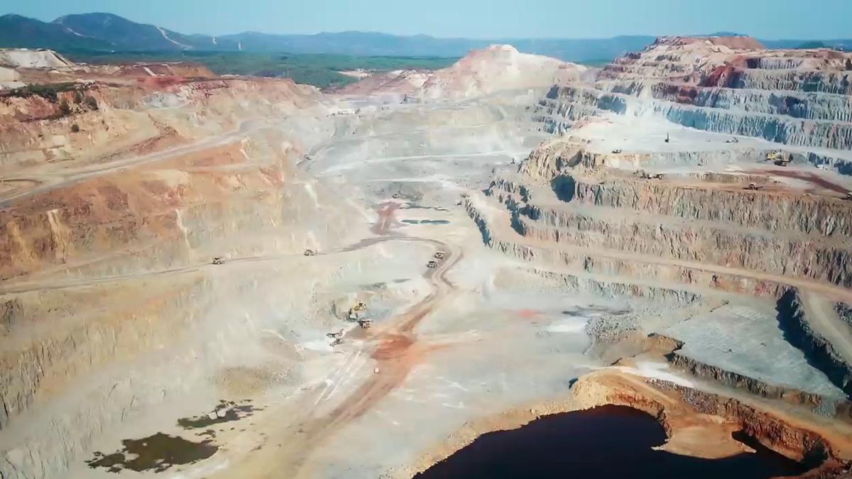 Mina de Riotinto, que gestiona Atalaya Mining.