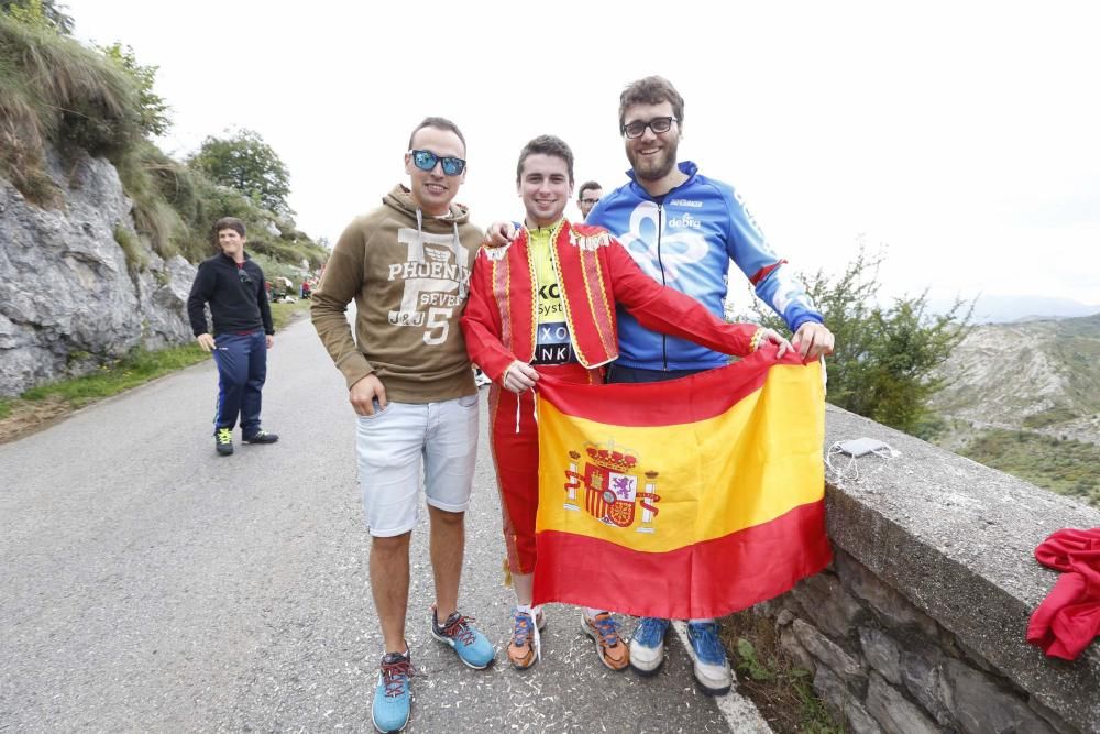 Vuelta ciclista a España. Lagos de Covadonga