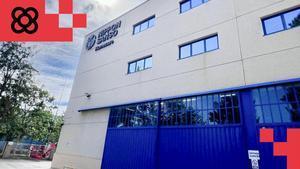 El edificio de oficinas y almacen logístico que Nippon Sanso tiene en Castelldefels, Barcelona