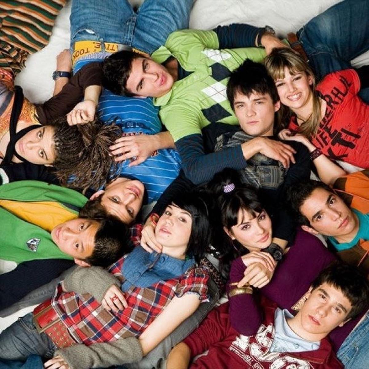 Reparto de la serie 'Física o Química' en 2008