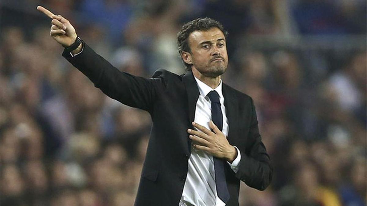 Luis Enrique tuvo el recibimiento esperado por parte del Bernabéu