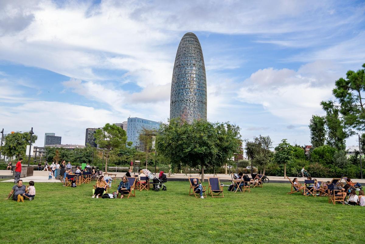 Parque de les Glòries, en Barcelona