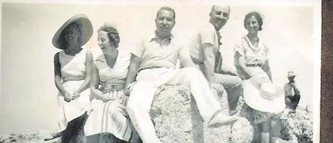 Las fotos de Francisco Franco en el Puig Major del año 1934 que permitieron descubrir el yacimiento más elevado de Baleares