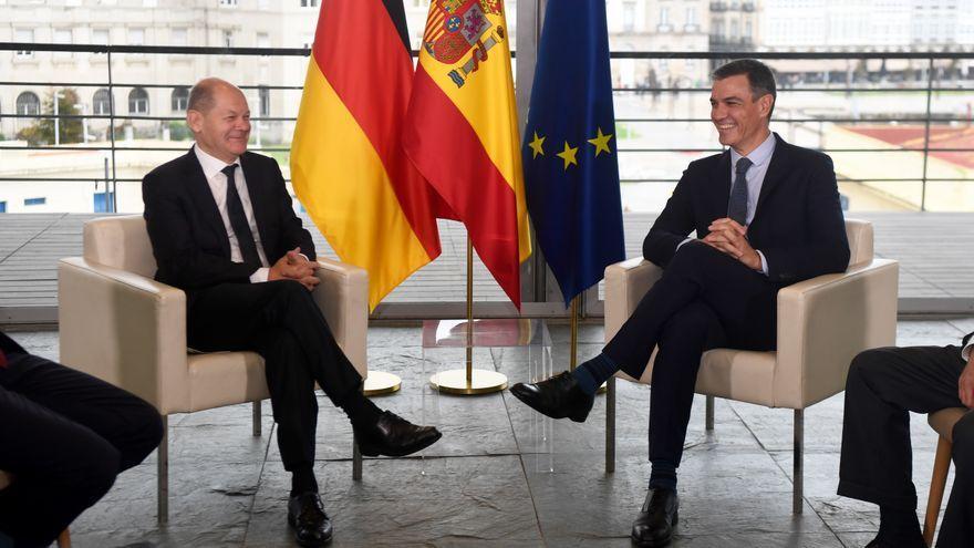 Arrancan las reuniones de la cumbre hispanoalemana de A Coruña con Sánchez, Scholtz y los ministros de ambos países