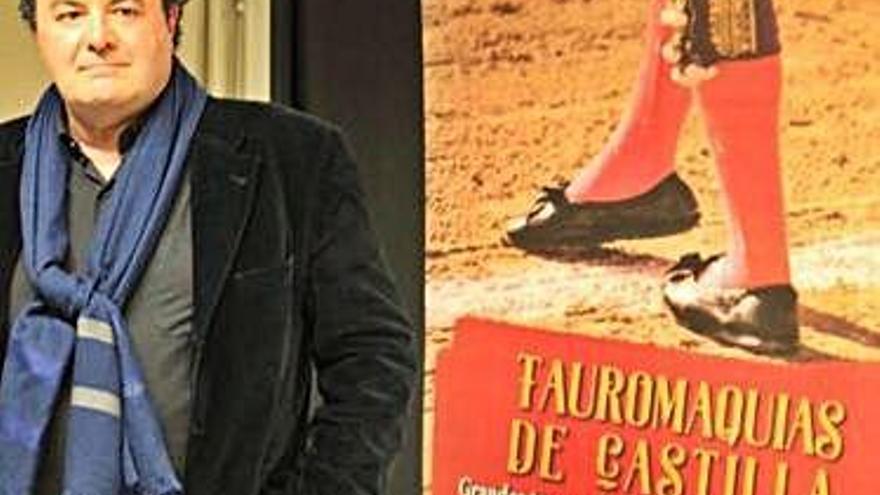 Paco Cañamero en una presentación de su libro &quot;Tauromaquias de Castilla&quot;.