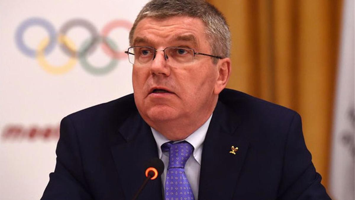 Thomas Bach, presidente del Comité Olímpico Internacional (COI)