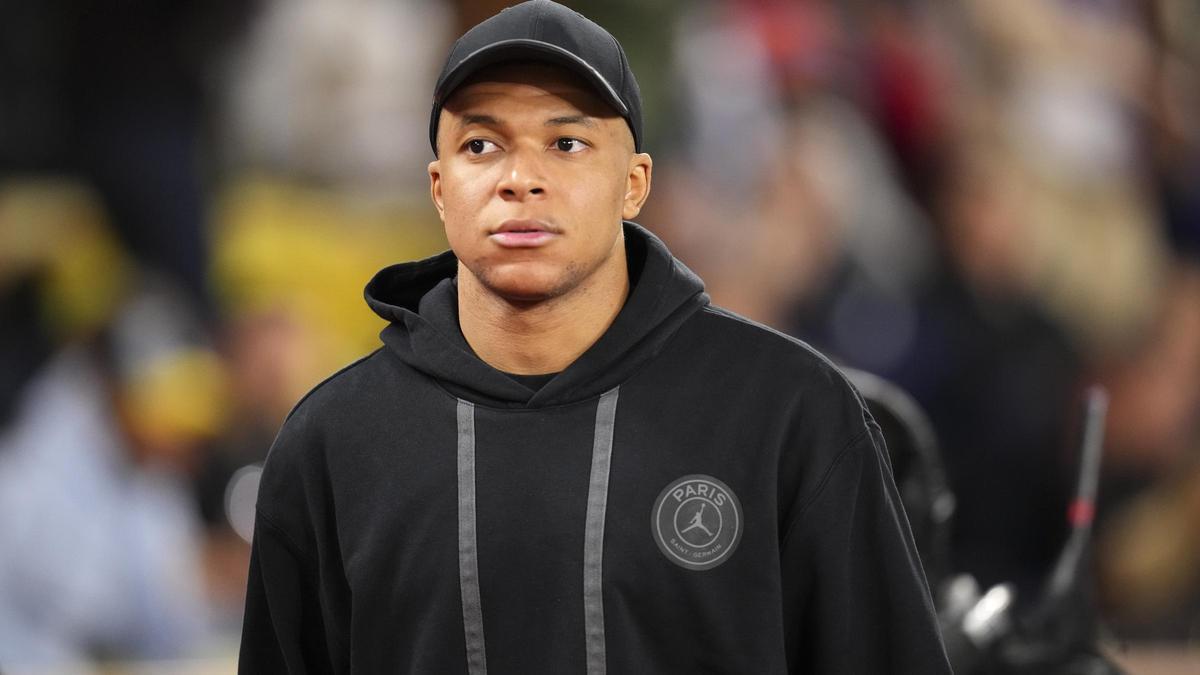 Mbappé con el PSG